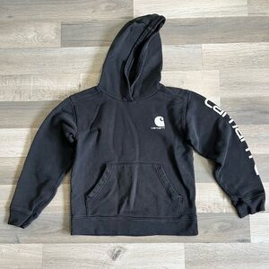 Carhartt Black Hoodie Size M kids (10-12)